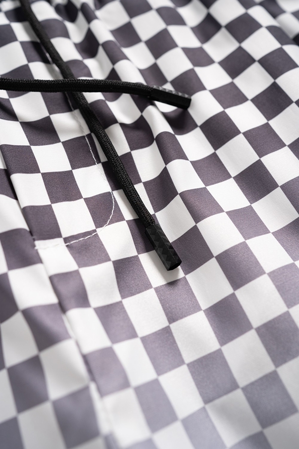 ブランドハーフパンツ角部分ディテール